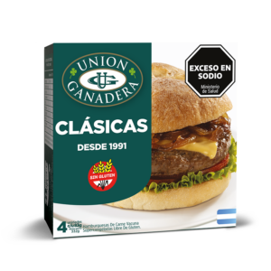 Hamburgesas marca ''Union ganadera''